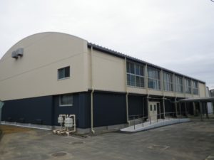 我孫子市立湖北中学校屋内運動場